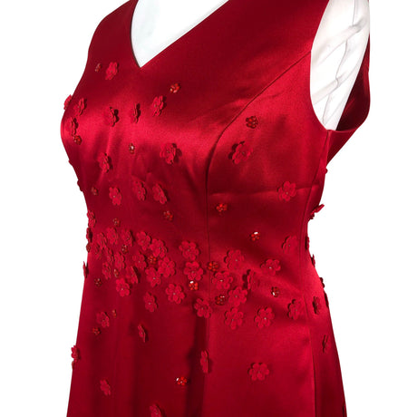 Unisex s.Oliver - Party dress, size 42 - Red (2)