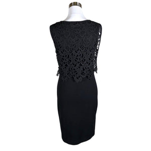 Unisex Luisa Cerano - Sheath dress, size 38 - Black (2)