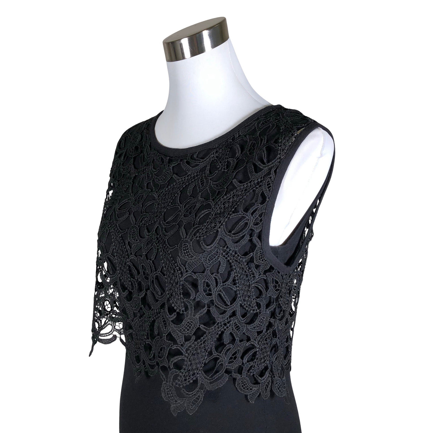 Unisex Luisa Cerano - Sheath dress, size 38 - Black (3)