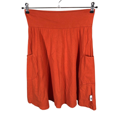 Unisex PaaPii - Tricot skirt, size 38 - Orange ()
