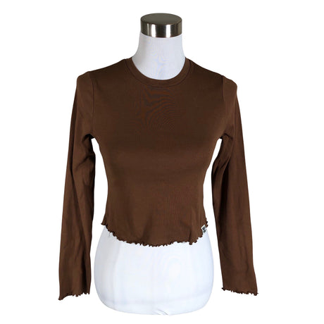 Unisex Lucy & Yak - Tricot shirt, size 38 - Brown ()