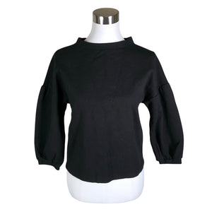 Unisex Nanso - Tricot shirt, size 36 - Black (1)
