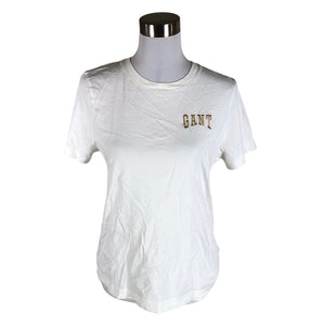 Unisex Gant - T-shirt, size 38 - Natural white (1)