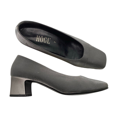Unisex Högl - Evening high heels, size 41 - Silver ()