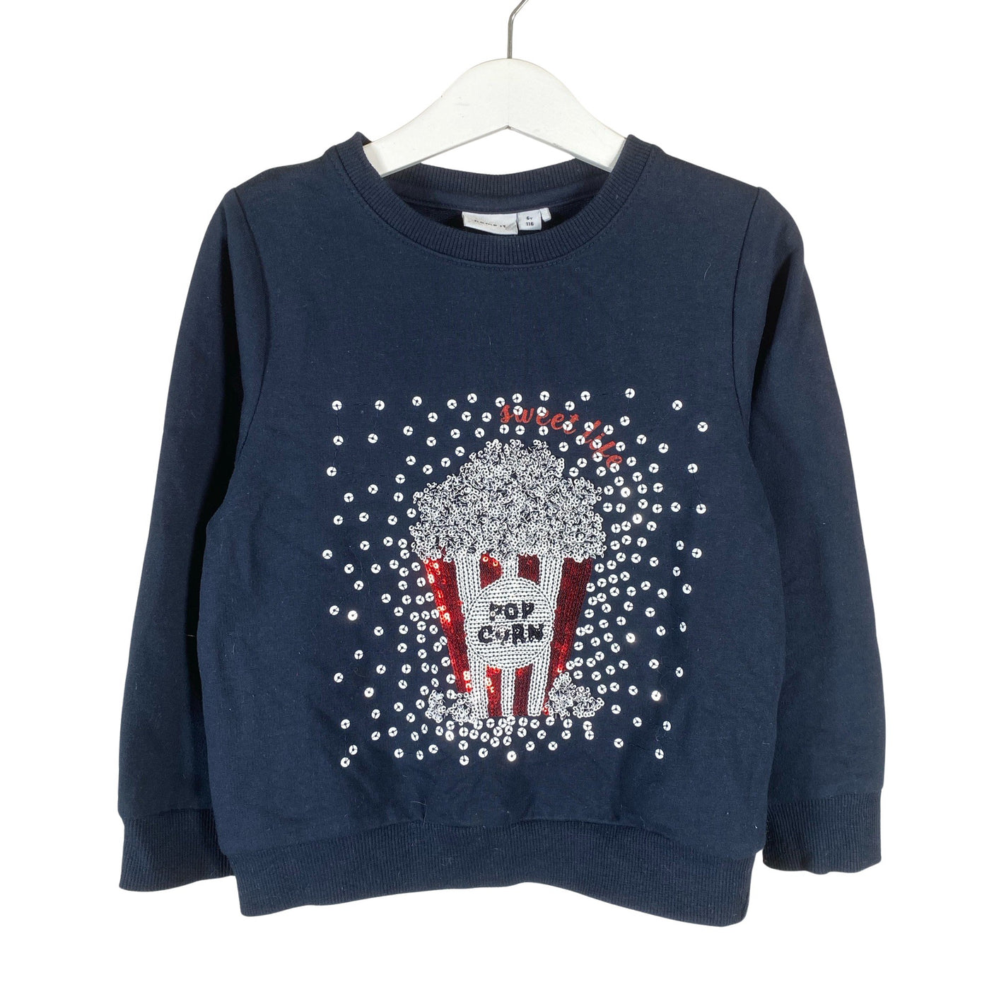 Unisex Name It - Sweatshirt, size 110 - 116 - Blue (1)