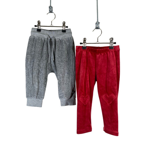 Unisex Lindex - Leggings, size 74 - 80 - Wine red ()
