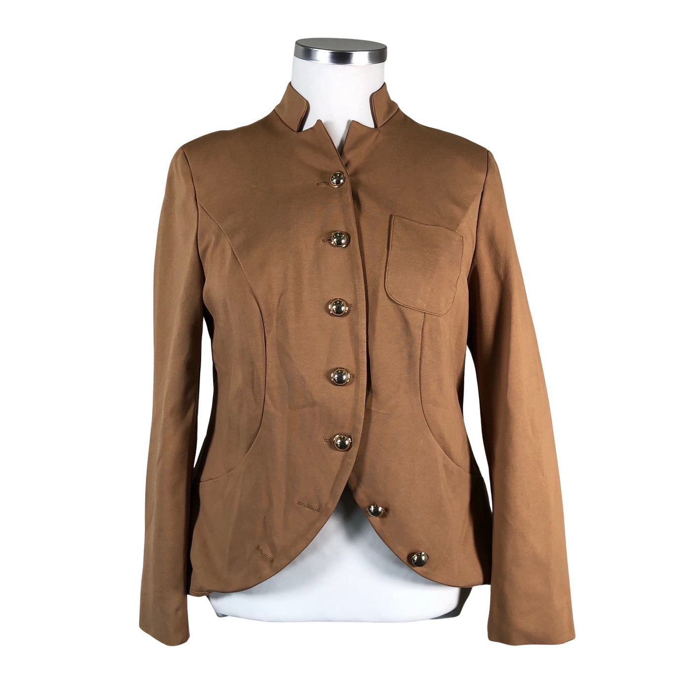Unisex Muotikuu - Sweat jacket, size 44 - Brown (1)