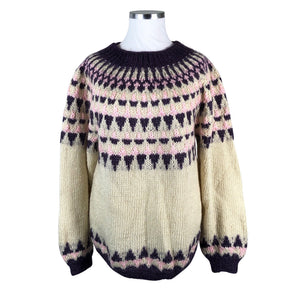 Unisex Handmade - Sweater, size 44 - Natural white (1)
