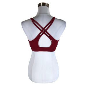 Unisex Tommy Hilfiger - Sports top, size 40 - Wine red (2)