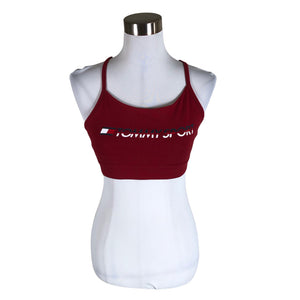 Unisex Tommy Hilfiger - Sports top, size 40 - Wine red (1)