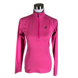 Unisex Asics - Sports shirt, long sleeve, size 36 - Pink (1)