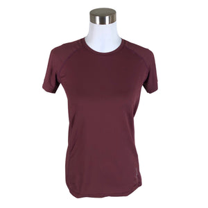 Unisex Energetics - Sports shirt, short sleeve, size 38 - Wine red (1)