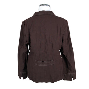 Unisex Voglia - Jacket, size 44 - Brown (2)