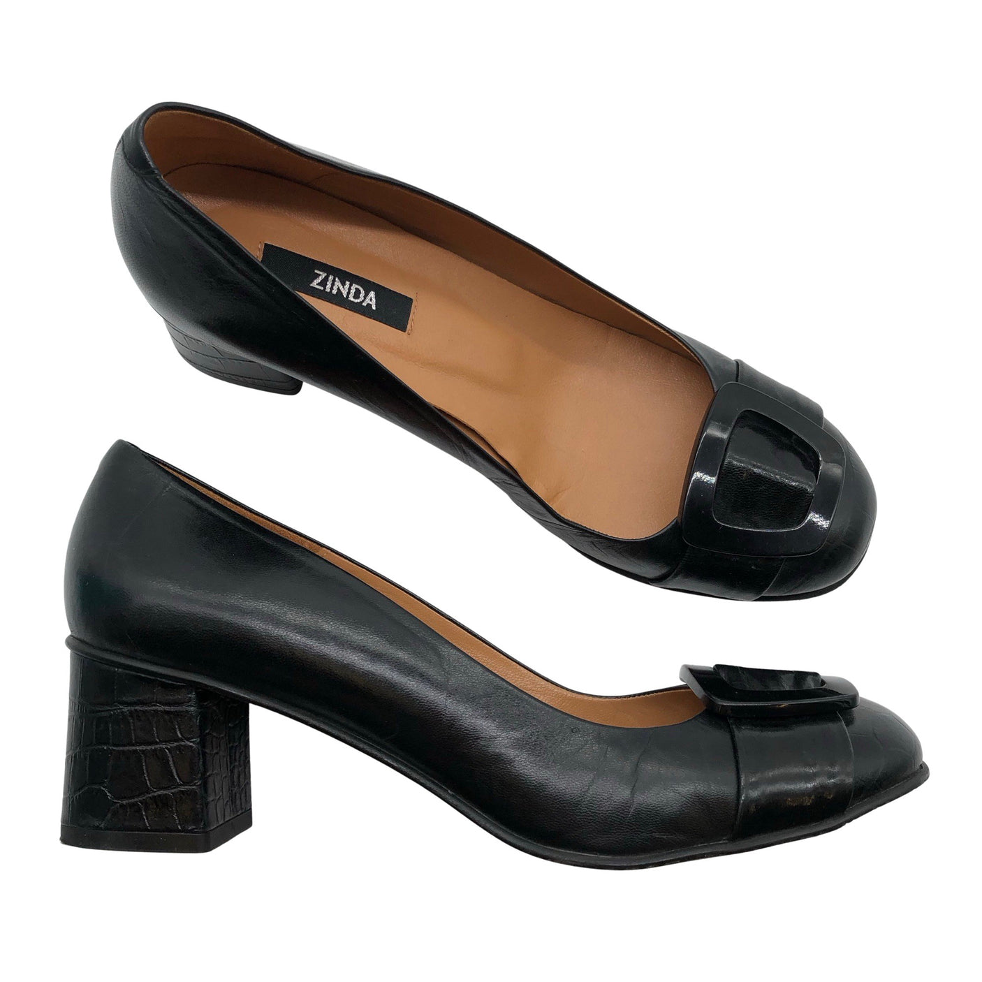 Unisex Zinda - High heels, size 38 - Black (1)