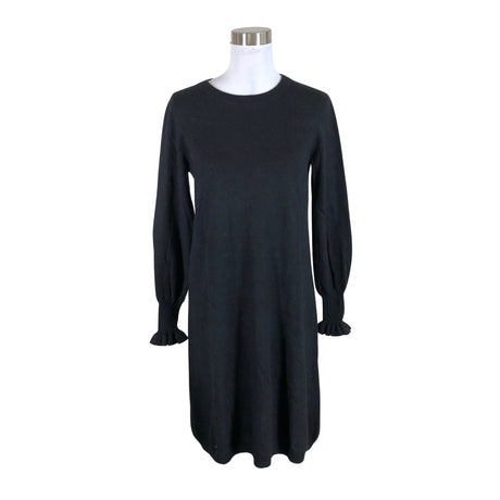 Unisex Repeat - Knit dress, size 38 - Black ()
