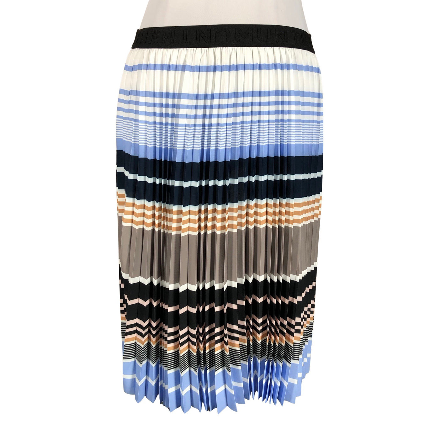 Unisex Munthe - Pleated skirt, size 40 - Light blue (1)