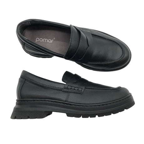 Unisex Pomar - Loafers, size 37 - Black ()