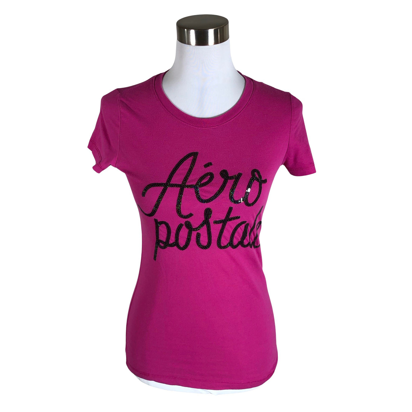 Unisex Aéropostale - T-shirt, size 38 - Pink (1)