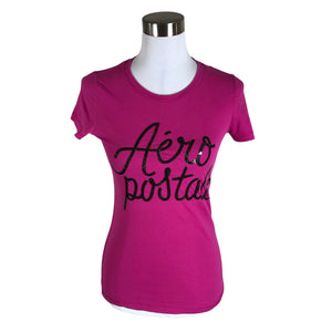 Unisex Aéropostale - T-shirt, size 38 - Pink (1)