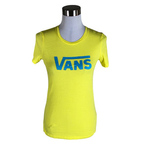 Unisex Vans - T-shirt, size 38 - Yellow (1)