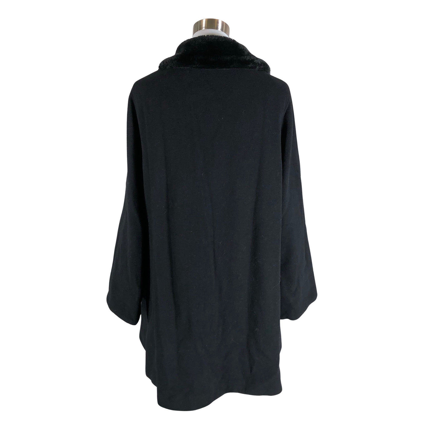 Unisex Aventura - Wool coat, size 38 - Black (2)