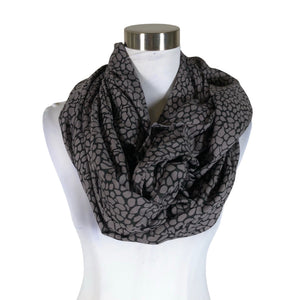 Unisex Zizzi - Circle scarf, size Maxi - Gray (1)