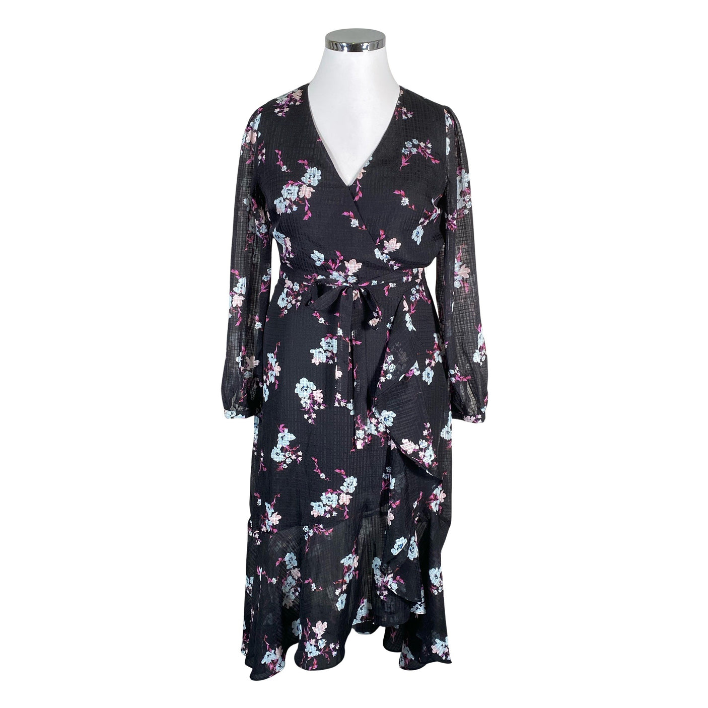 Unisex Banana Republic - Schiffon dress, size 42 - Black (1)