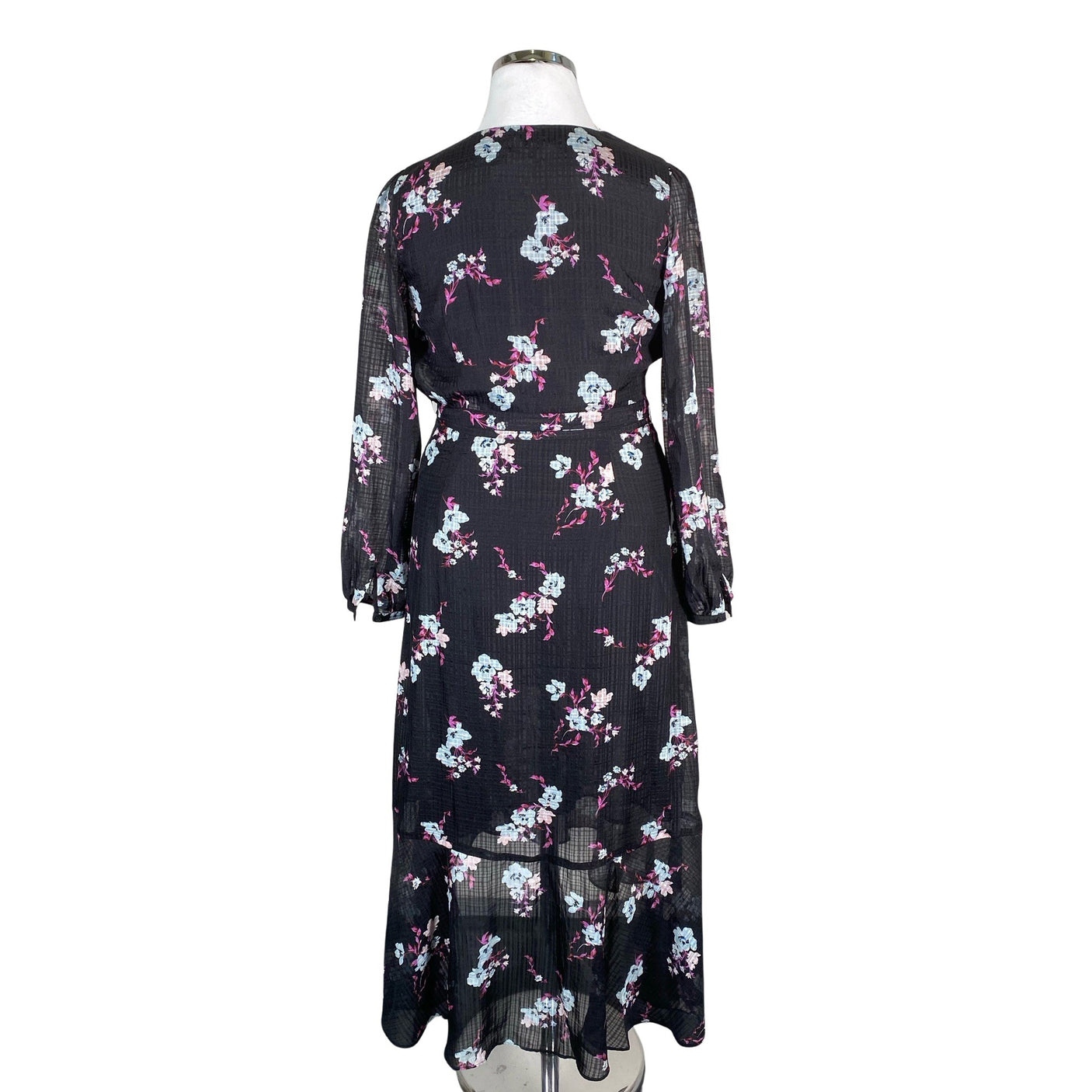 Unisex Banana Republic - Schiffon dress, size 42 - Black (2)