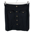 Unisex Lauren Ralph Lauren - Fabric skirt, size 38 - Black ()