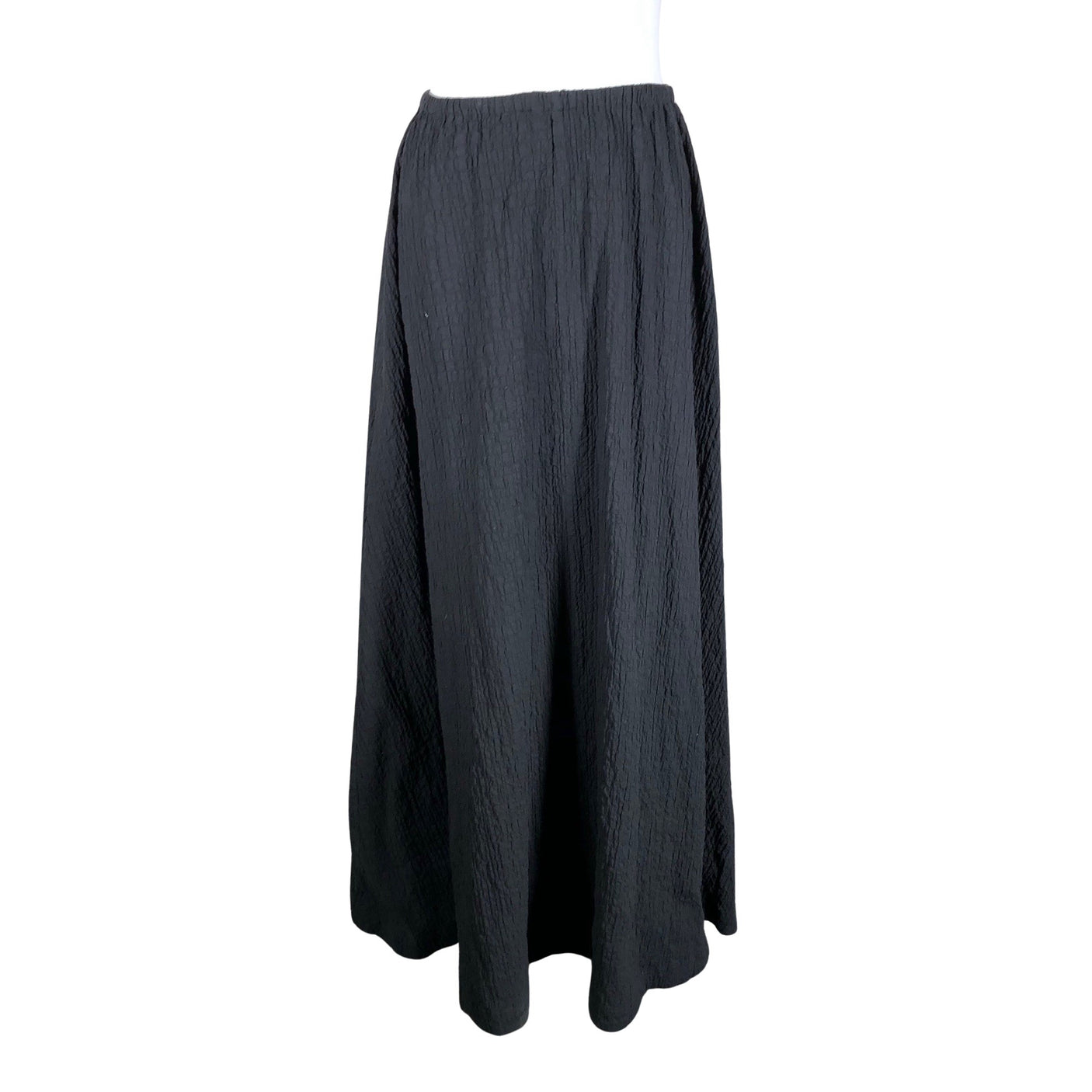 Unisex by Malene Birger - Fabric skirt, size 38 - Black (1)