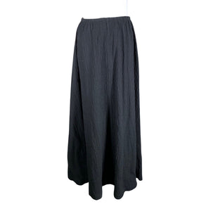 Unisex by Malene Birger - Fabric skirt, size 38 - Black (1)