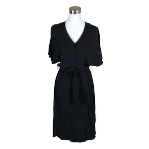 Unisex Selected - Schiffon dress, size 38 - Black (1)