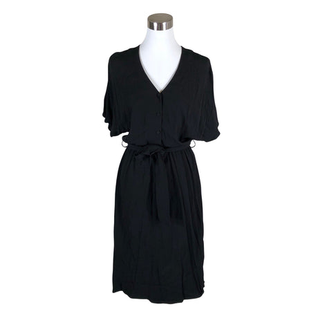 Unisex Selected - Schiffon dress, size 38 - Black ()