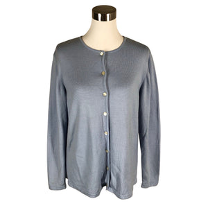 Unisex Woolmark - Cardigan, size 38 - Light blue (1)