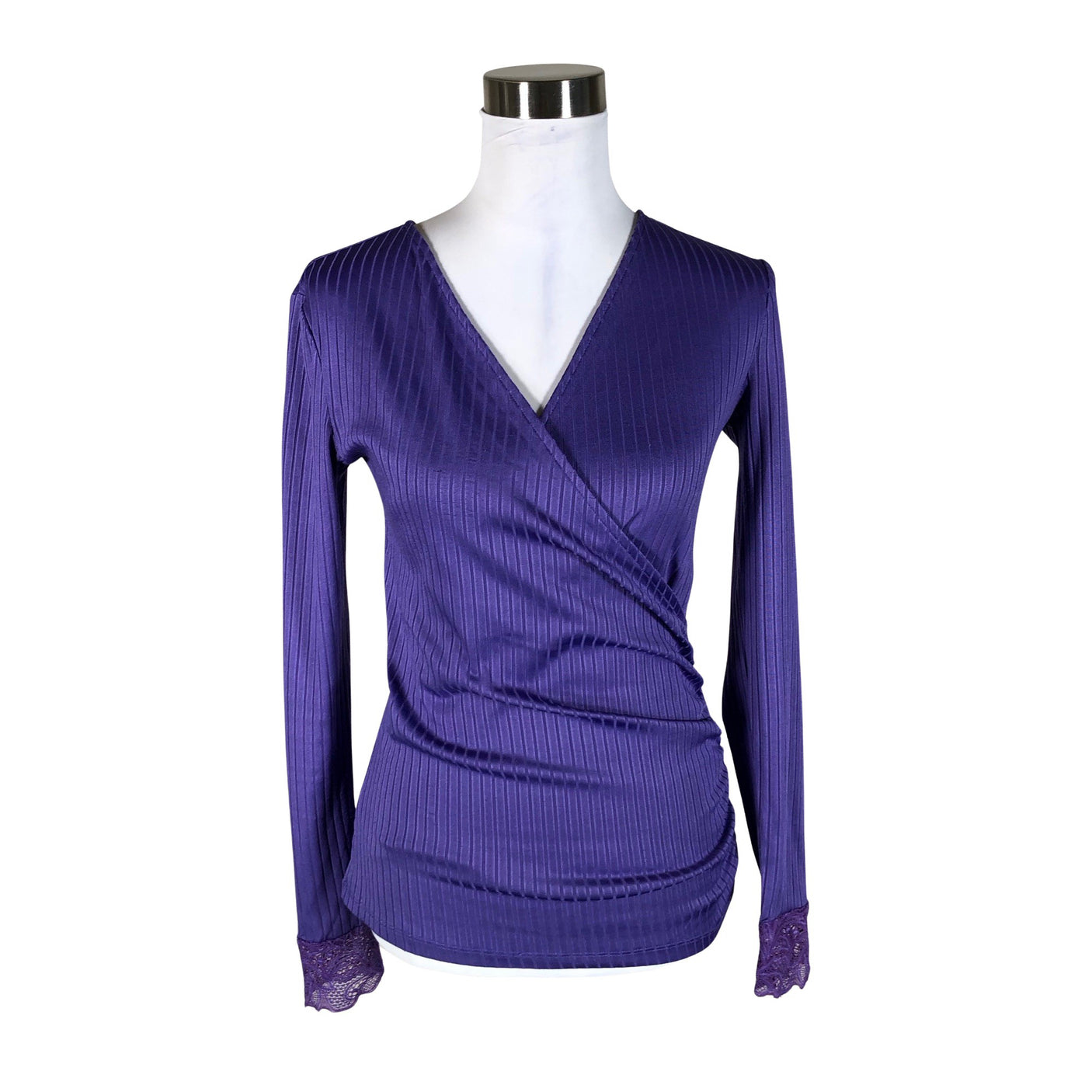 Unisex Y.A.S - Tricot shirt, size 36 - Violet (1)