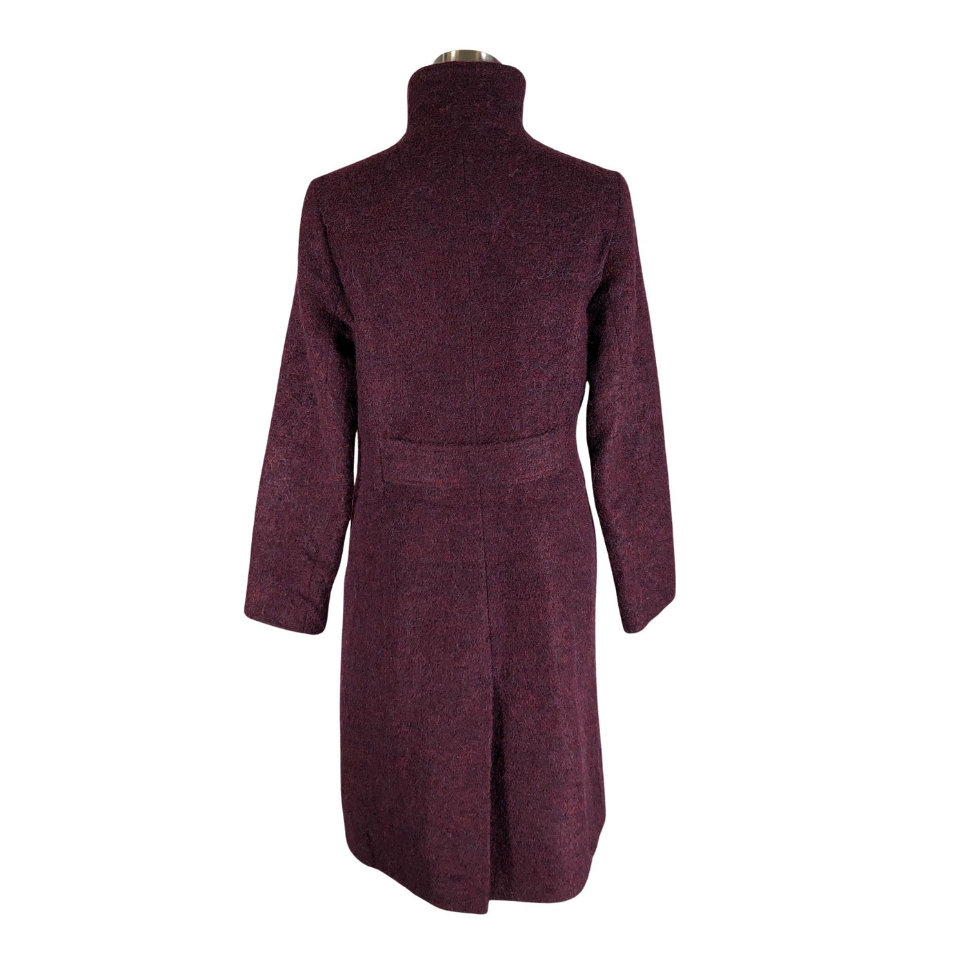 Unisex Ril's - Wool coat, size 38 - Wine red (2)