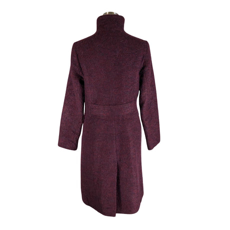 Unisex Ril's - Wool coat, size 38 - Wine red (2)