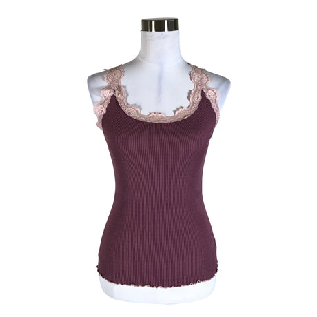 Unisex Rosemunde - Tricot tank top, size 38 - Violet ()