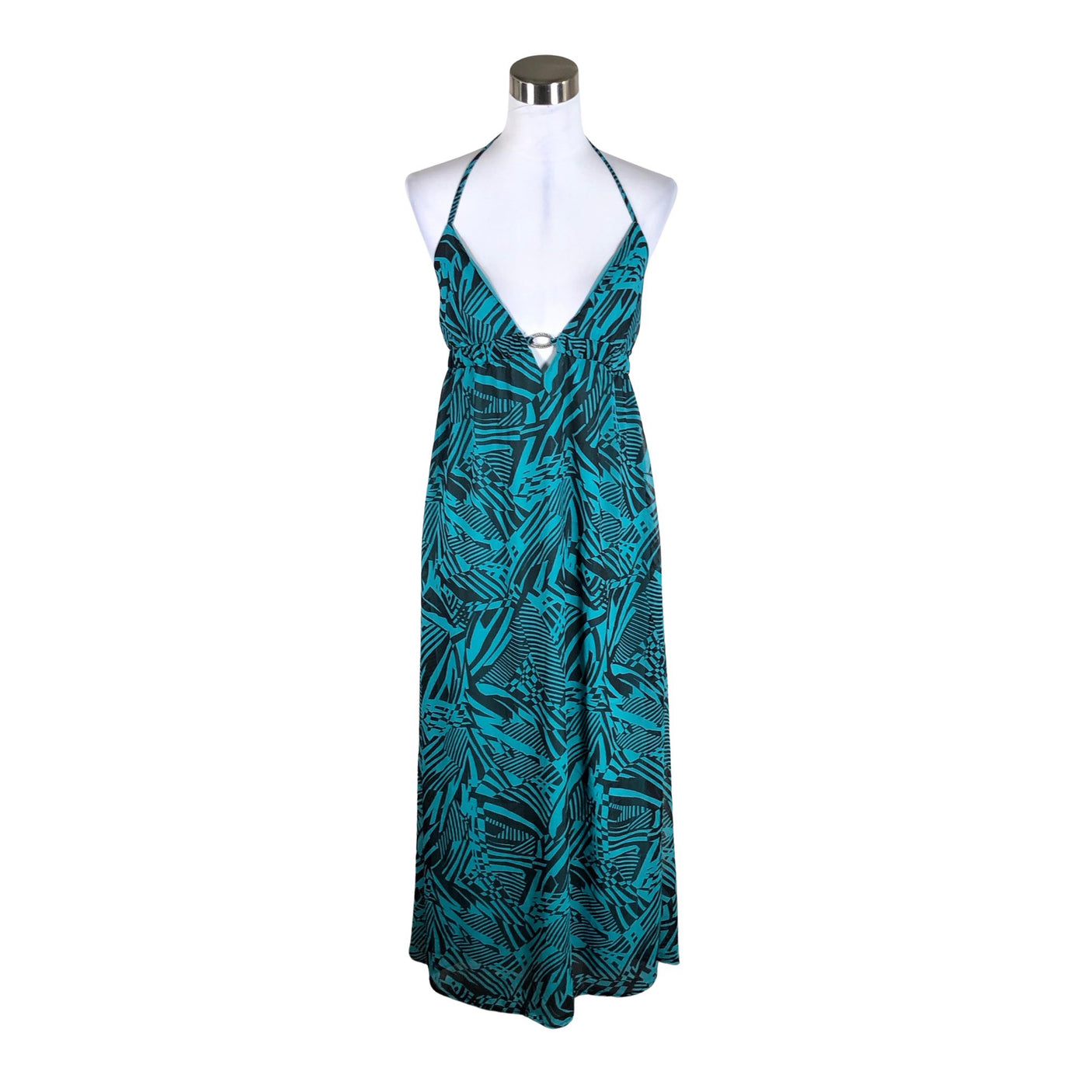 Unisex Guess - Schiffon dress, size 38 - Blue (1)
