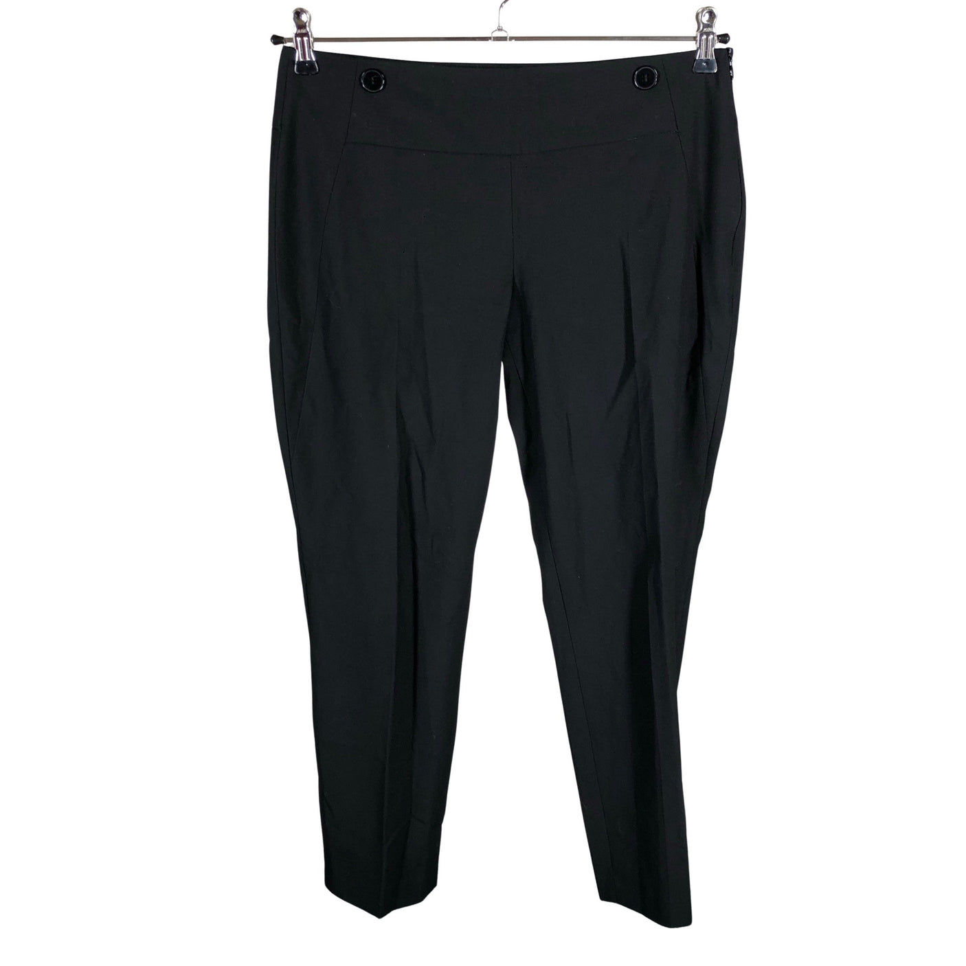 Unisex Monton - Straight leg trousers, size 38 - Black (1)