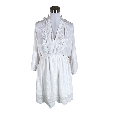 Unisex Guess - Schiffon dress, size 36 - White ()