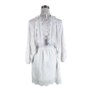 Unisex Guess - Schiffon dress, size 36 - White (2)