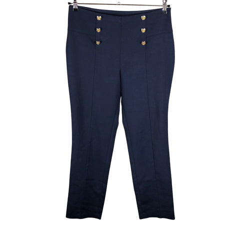 Unisex Monton - Straight leg trousers, size 40 - Blue ()