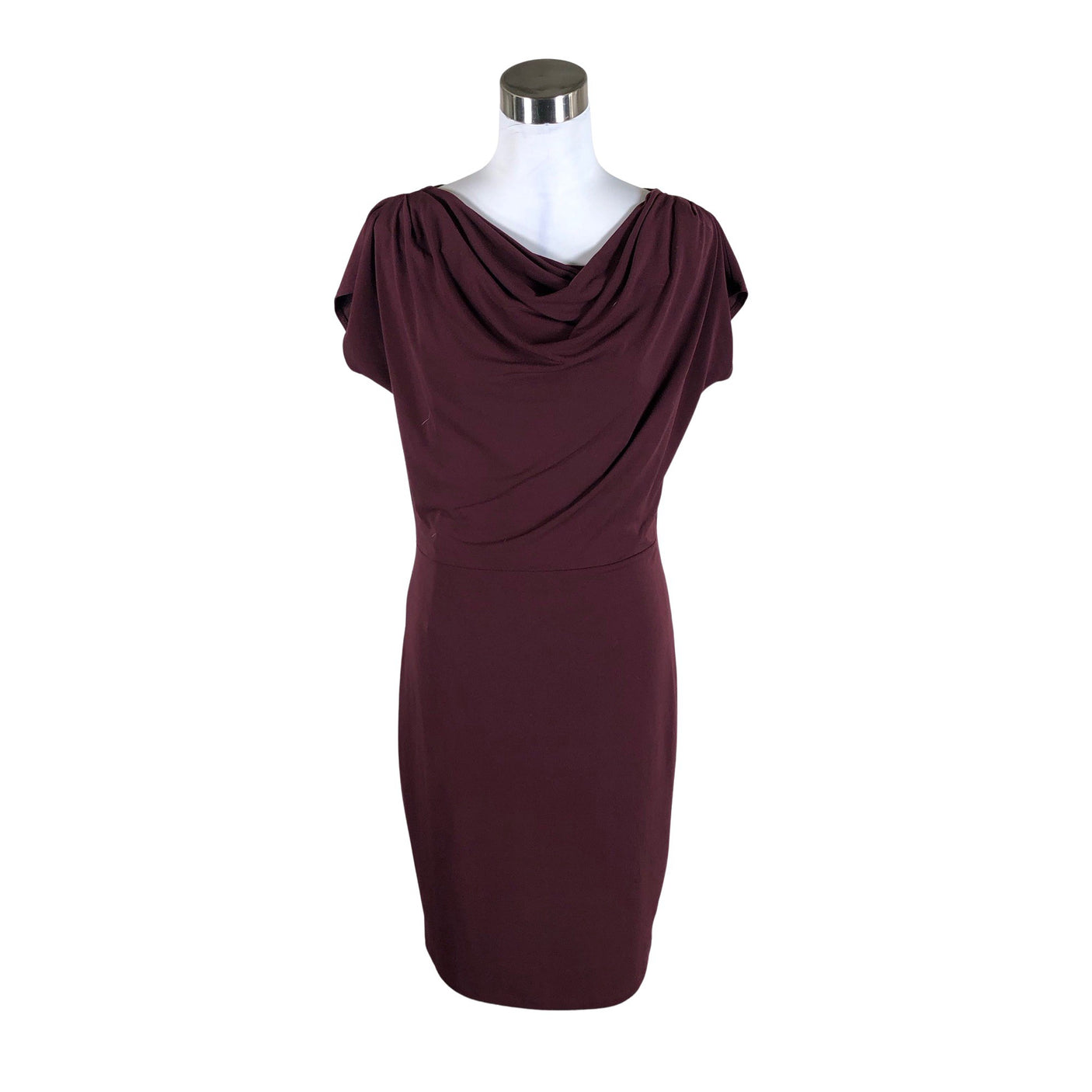 Unisex Esprit - Tricot dress, size 38 - Wine red (1)