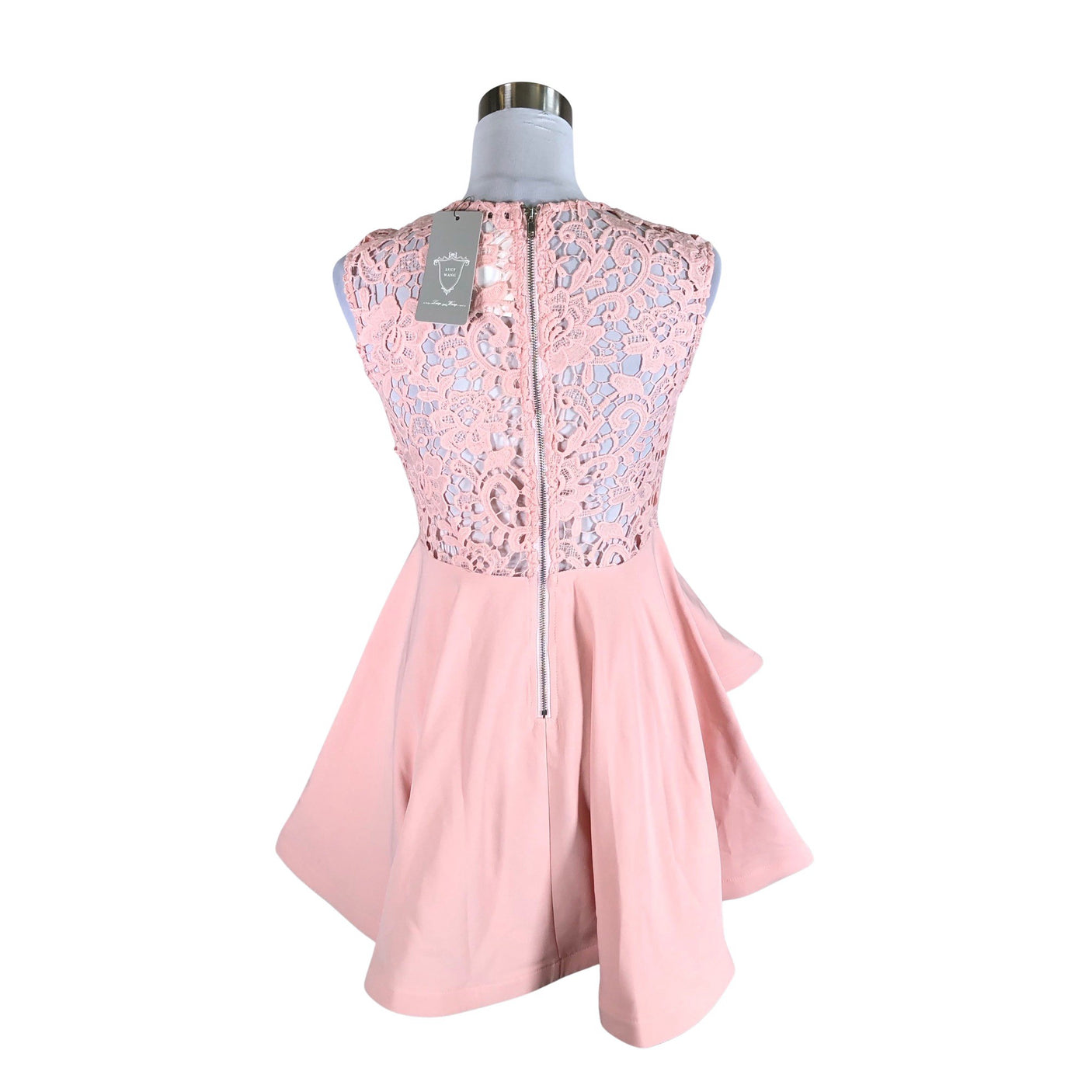 Unisex Lucy Wang - Party dress, size 40 - Light pink (2)