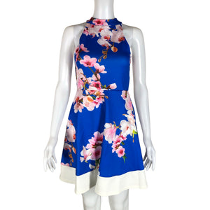 Unisex Evita - Tricot dress, size 36 - Blue (1)