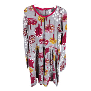 Unisex Polarn O. Pyret - Tricot dress, size 146 - 152 - Pink (1)