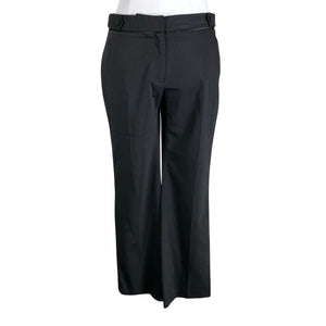Unisex Tara Jarmon - Straight leg trousers, size 36 - Black (1)