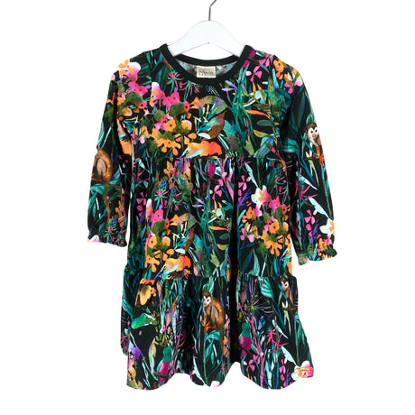 Unisex Ma-ia Family - Tricot dress, size 92 - 98 - Black ()