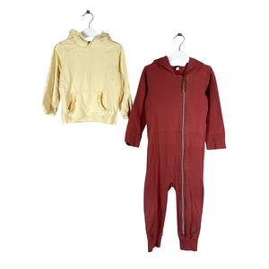 Unisex Blaa - Overalls, size 98 - 104 - Brown (1)